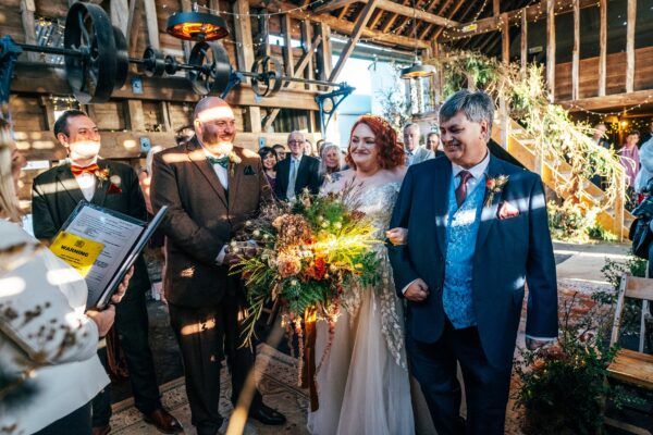 A Gothic Romantic Autumn Harvest Wedding at The Barns at Lodge Farm, Epping. Essex Documentary Wedding Photographer