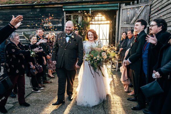 A Gothic Romantic Autumn Harvest Wedding at The Barns at Lodge Farm, Epping. Essex Documentary Wedding Photographer