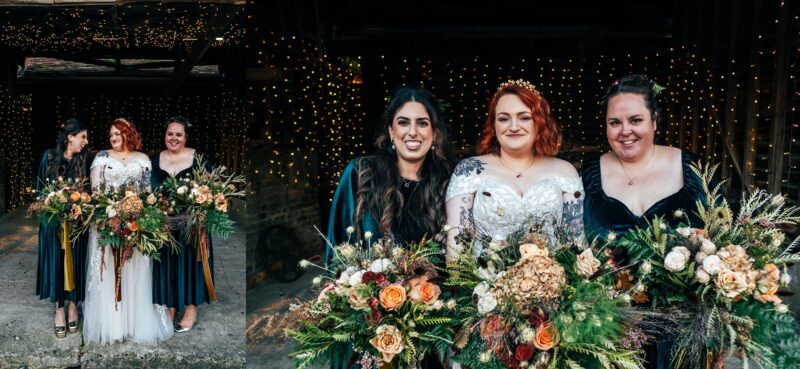 A Gothic Romantic Autumn Harvest Wedding at The Barns at Lodge Farm, Epping. Essex Documentary Wedding Photographer