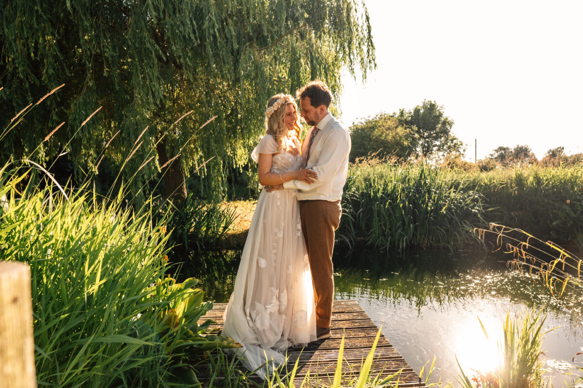 Best Essex Suffolk documentary wedding photographer relaxed back garden diy wedding