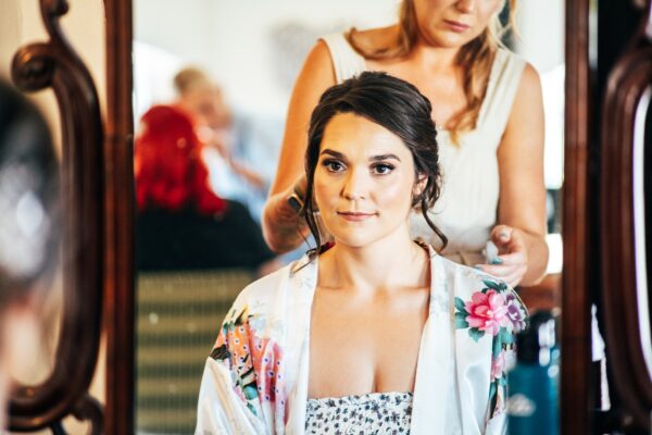 Jewelled tones, lawn games & axe throwing for this White Hart, Great Yeldham wedding. Best Essex Suffolk documentary wedding photographer