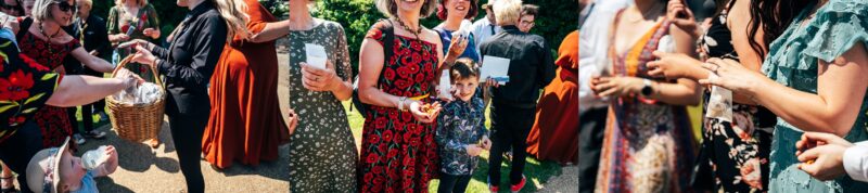 Jewelled tones, lawn games & axe throwing for this White Hart, Great Yeldham wedding. Best Essex Suffolk documentary wedding photographer