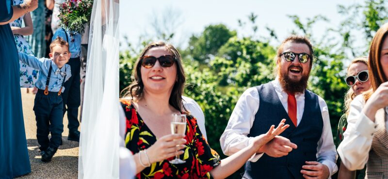 Jewelled tones, lawn games & axe throwing for this White Hart, Great Yeldham wedding. Best Essex Suffolk documentary wedding photographer