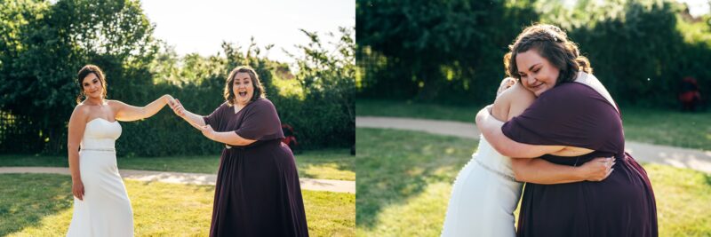 Jewelled tones, lawn games & axe throwing for this White Hart, Great Yeldham wedding. Best Essex Suffolk documentary wedding photographer