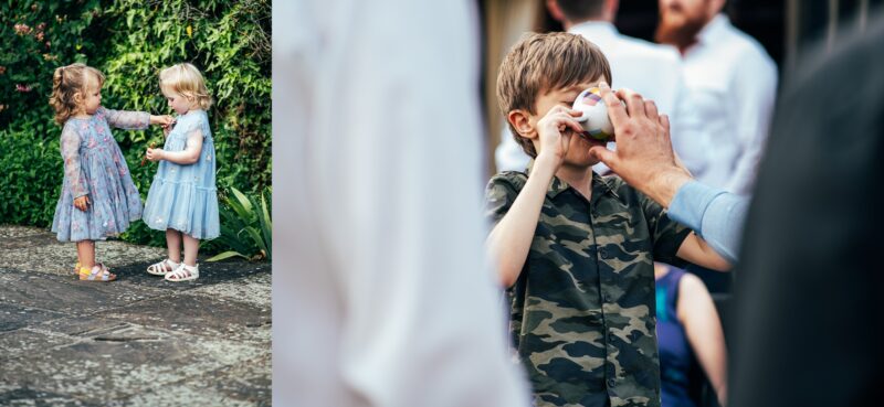 Jewelled tones, lawn games & axe throwing for this White Hart, Great Yeldham wedding. Best Essex Suffolk documentary wedding photographer