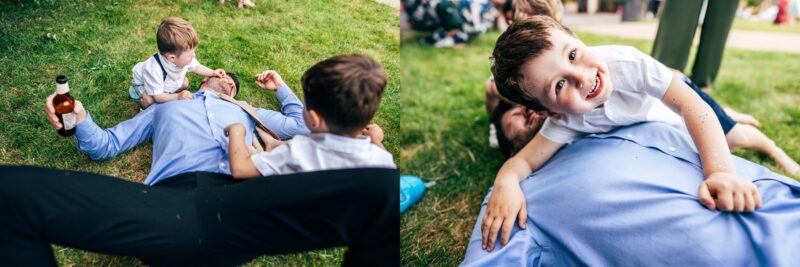 Jewelled tones, lawn games & axe throwing for this White Hart, Great Yeldham wedding. Best Essex Suffolk documentary wedding photographer