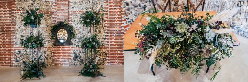 Spring pastels and a rainbow for an intimate wedding at Tuffon Hall Vineyard. Essex Documentary Wedding Photographer