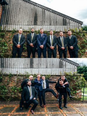 Spring pastels and a rainbow for an intimate wedding at Tuffon Hall Vineyard. Essex Documentary Wedding Photographer