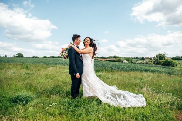 Spring brights & black tie for rustic glamour at The Barns at Lodge Farm. Essex documentary wedding photographer