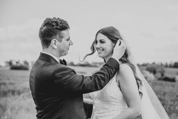 Spring brights & black tie for rustic glamour at The Barns at Lodge Farm. Essex documentary wedding photographer