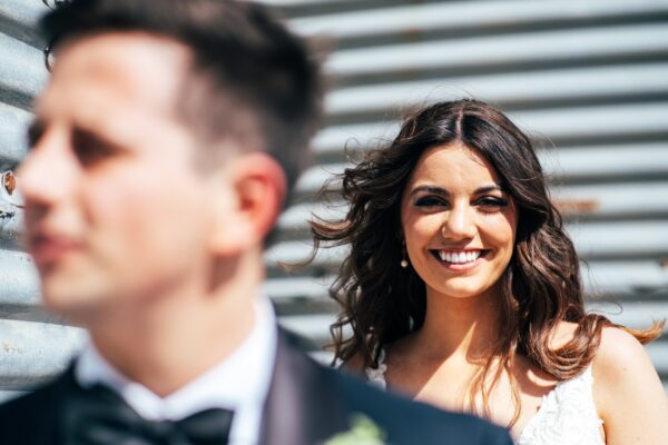 Spring brights & black tie for rustic glamour at The Barns at Lodge Farm. Essex documentary wedding photographer