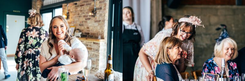 Spring brights & black tie for rustic glamour at The Barns at Lodge Farm. Essex documentary wedding photographer