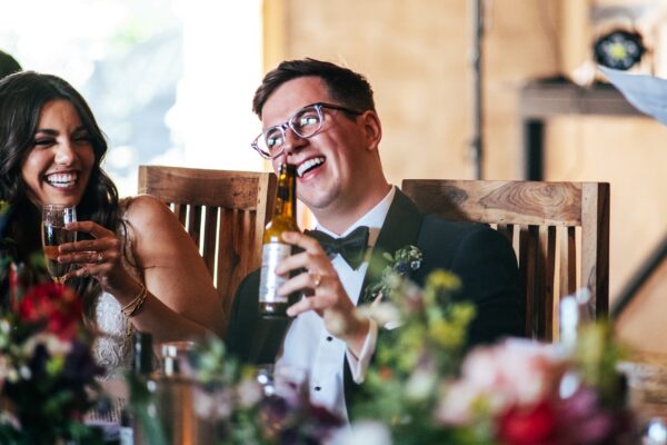 Spring brights & black tie for rustic glamour at The Barns at Lodge Farm. Essex documentary wedding photographer