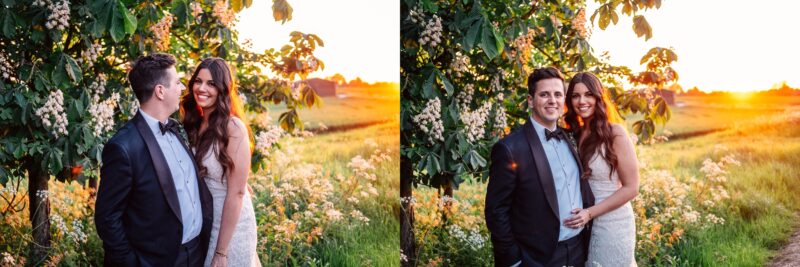 Spring brights & black tie for rustic glamour at The Barns at Lodge Farm. Essex documentary wedding photographer