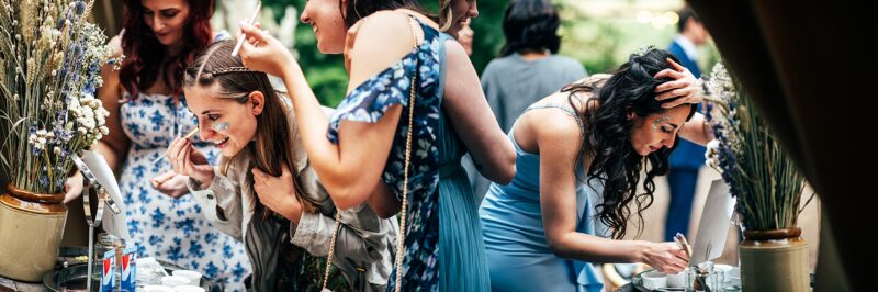 Chilled out festival vibes for Amy & Dom at Wilderness Wedding Venue. Essex & Kent documentary wedding photographer