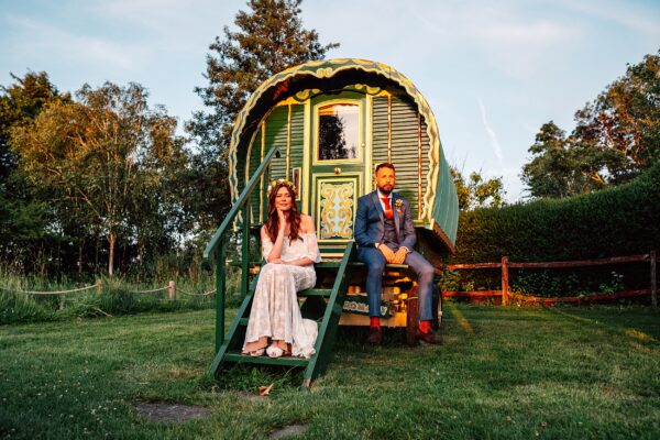 Disco balls, piglets & summer brights for an ultra chill, boho wedding vibe at South Farm Essex Hertfordshire Wedding Photographer