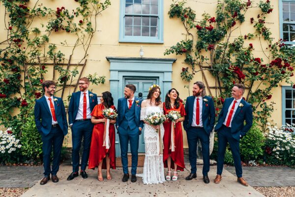 Disco balls, piglets & summer brights for an ultra chill, boho wedding vibe at South Farm Essex Hertfordshire Wedding Photographer