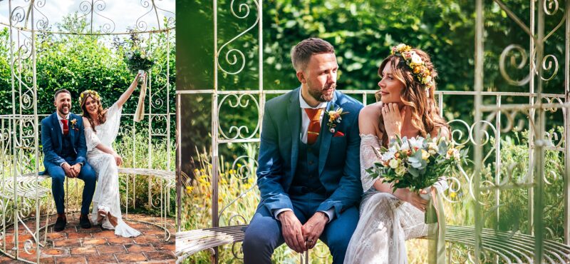 Disco balls, piglets & summer brights for an ultra chill, boho wedding vibe at South Farm Essex Hertfordshire Wedding Photographer