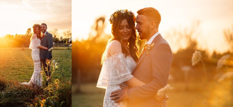 Disco balls, piglets & summer brights for an ultra chill, boho wedding vibe at South Farm Essex Hertfordshire Wedding Photographer