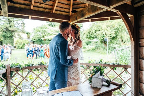 Disco balls, piglets & summer brights for an ultra chill, boho wedding vibe at South Farm Essex Hertfordshire Wedding Photographer