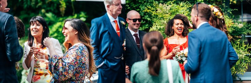 Disco balls, piglets & summer brights for an ultra chill, boho wedding vibe at South Farm Essex Hertfordshire Wedding Photographer