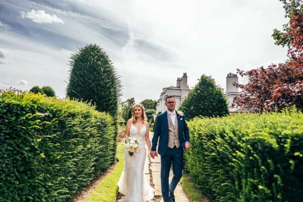 Pastel pink for an intimate summer wedding at Blake Hall Best Essex Documentary Wedding Photographer