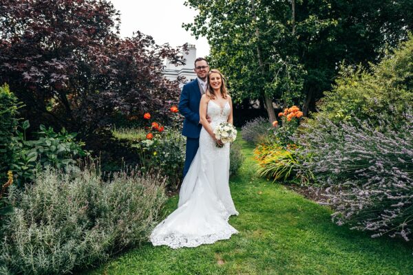 Pastel pink for an intimate summer wedding at Blake Hall Best Essex Documentary Wedding Photographer