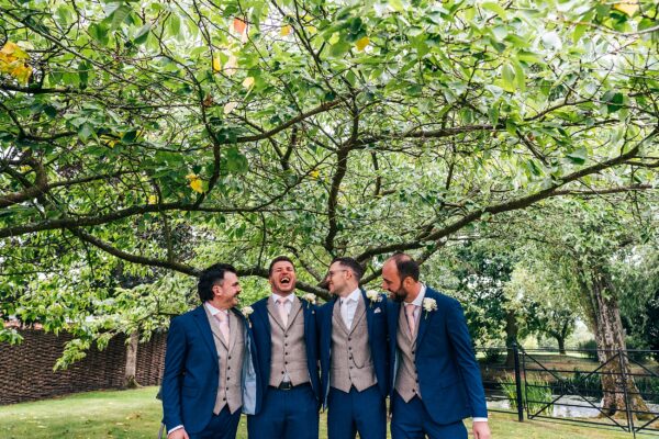 Pastel pink for an intimate summer wedding at Blake Hall Best Essex Documentary Wedding Photographer