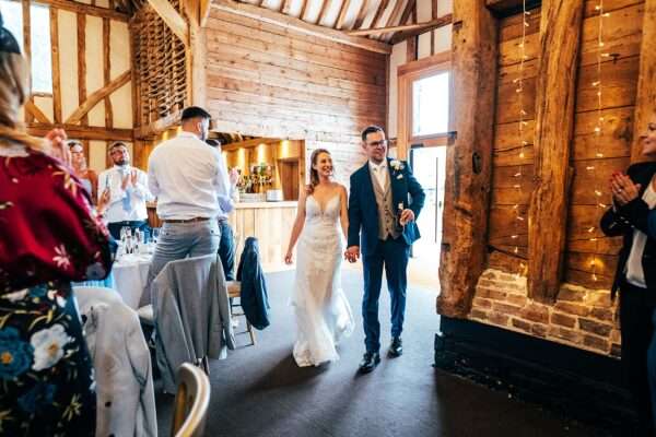 Pastel pink for an intimate summer wedding at Blake Hall Best Essex Documentary Wedding Photographer