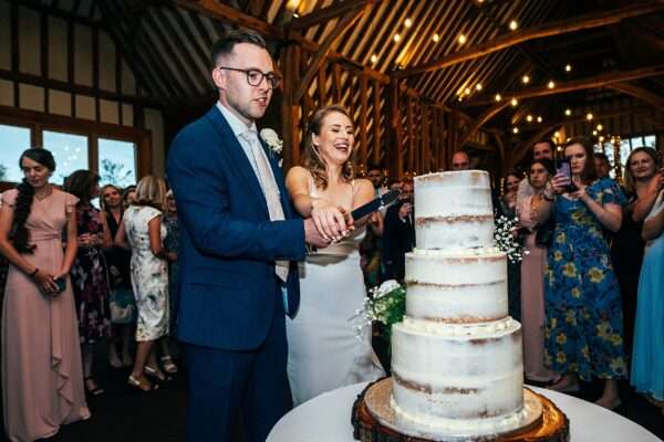 Pastel pink for an intimate summer wedding at Blake Hall Best Essex Documentary Wedding Photographer