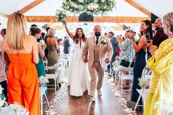 Neutrals & Greens for a laid back Summer wedding at Maidens Barn Best Essex Documentary Wedding Photographer