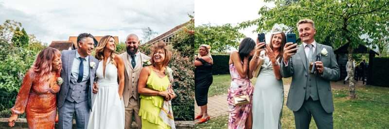 Neutrals & Greens for a laid back Summer wedding at Maidens Barn Best Essex Documentary Wedding Photographer