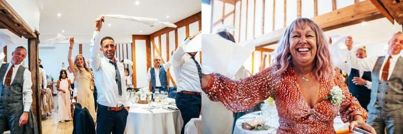 Neutrals & Greens for a laid back Summer wedding at Maidens Barn Best Essex Documentary Wedding Photographer