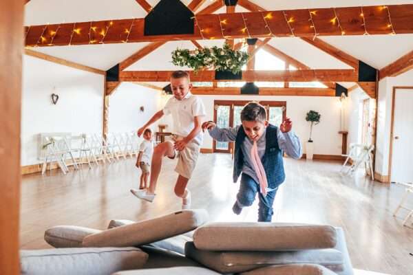 Neutrals & Greens for a laid back Summer wedding at Maidens Barn Best Essex Documentary Wedding Photographer