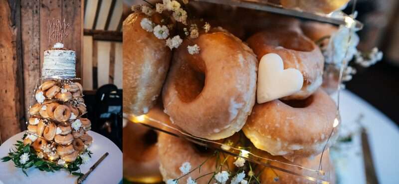 "Rustic barn summer wedding at Blake Hall in Essex with relaxed and happy bride and groom captured in a natural documentary style, perfect for anxious or nervous couples seeking authentic and beautiful wedding photography."