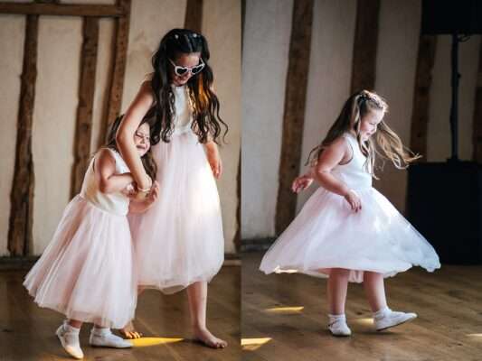 "Rustic barn summer wedding at Blake Hall in Essex with relaxed and happy bride and groom captured in a natural documentary style, perfect for anxious or nervous couples seeking authentic and beautiful wedding photography."