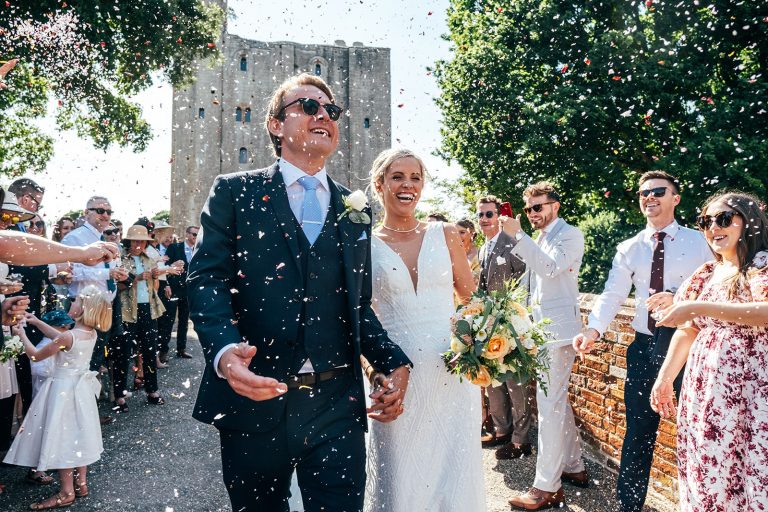 Best Essex Suffolk wedding photographer for Hedingham Castle