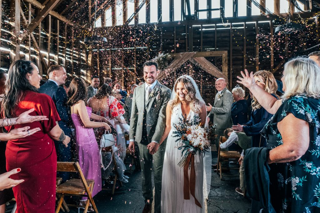 Best Essex wedding photographer The Barns at Lodge Farm