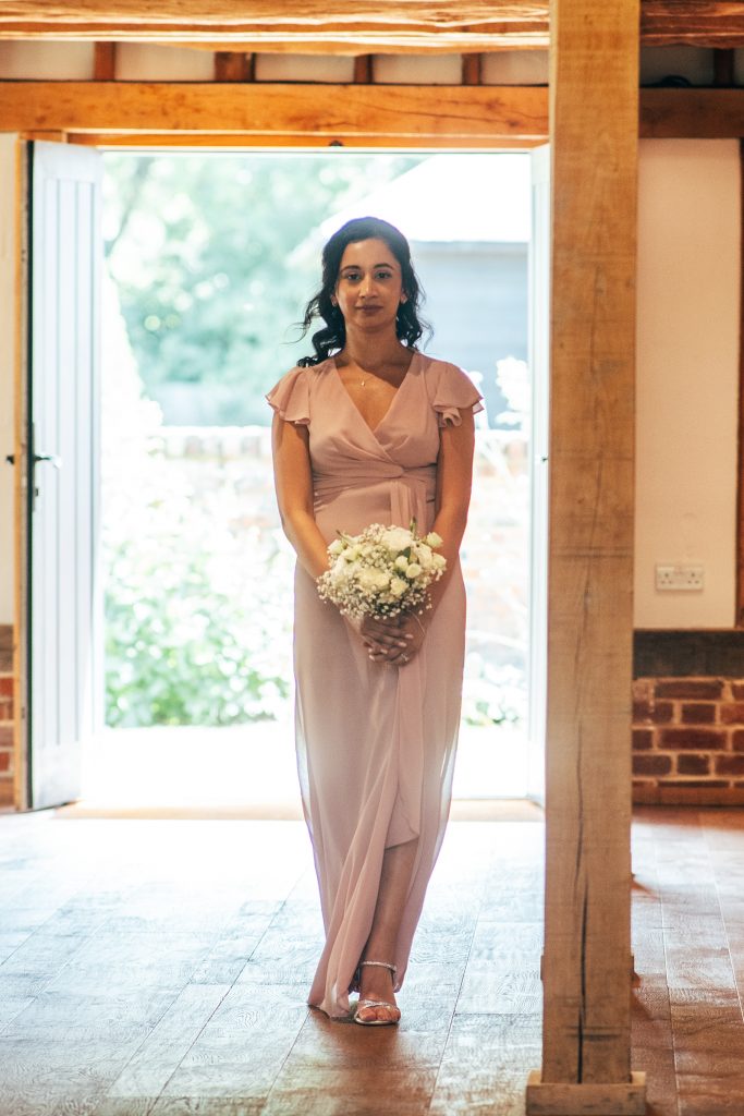 Pastel pinks for an intimate summer wedding at Blake Hall recommended Essex Wedding Photographer