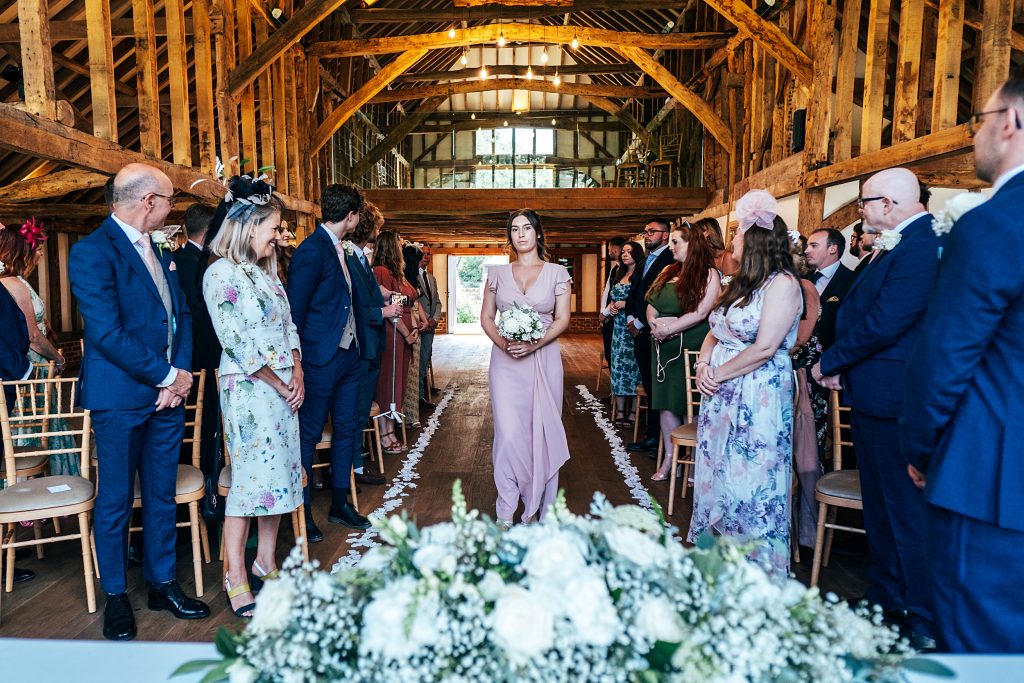 Pastel pinks for an intimate summer wedding at Blake Hall recommended Essex Wedding Photographer