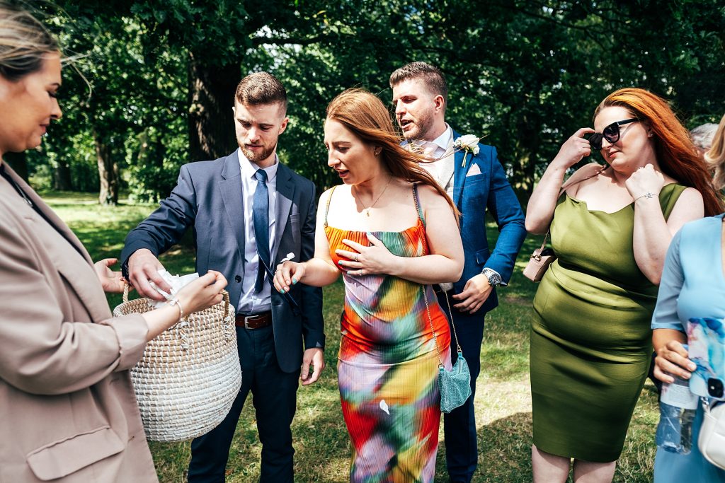 Pastel pinks for an intimate summer wedding at Blake Hall recommended Essex Wedding Photographer