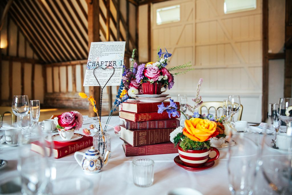 Alice in Wonderland inspired table set up