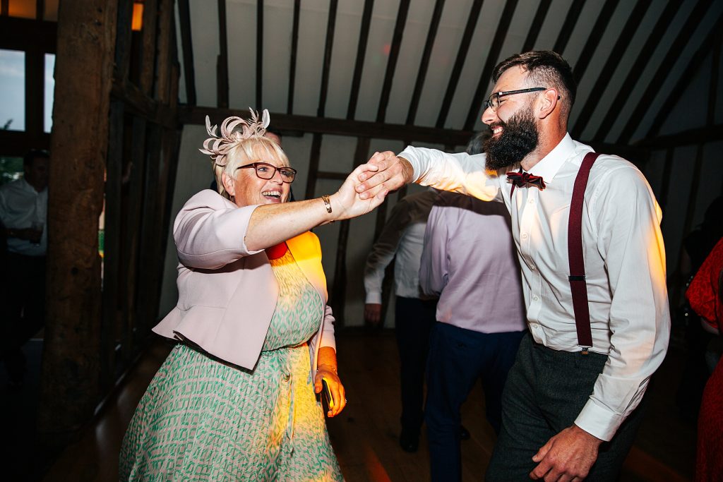 guests on dance floor