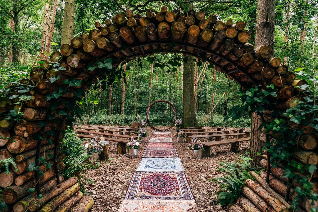 Woodland Summer wedding at Captains Wood Barn Essex Wedding Photographer