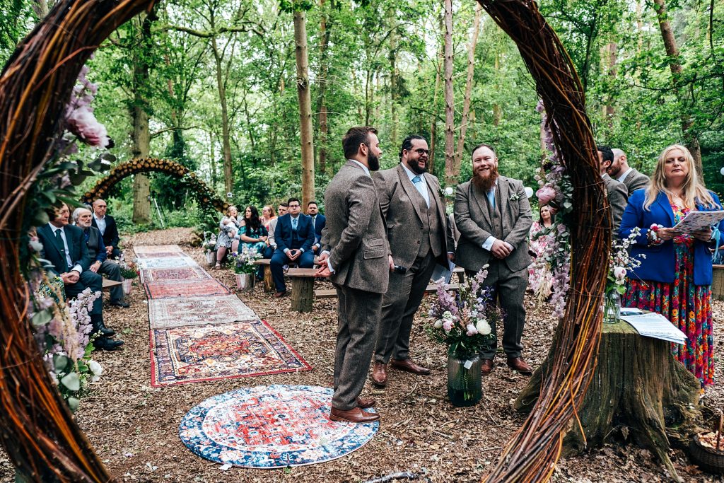 Woodland Summer wedding at Captains Wood Barn Essex Wedding Photographer