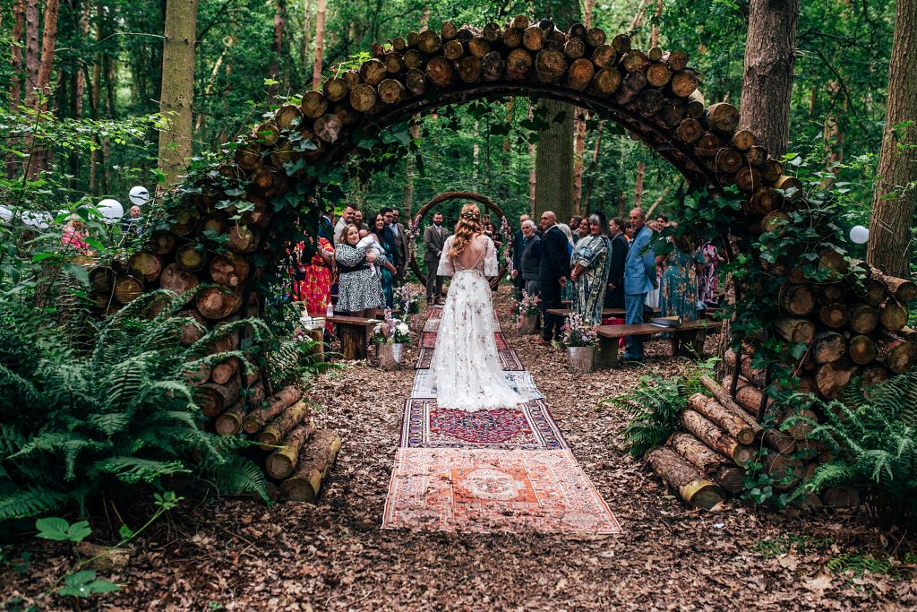 Woodland Summer wedding at Captains Wood Barn Essex Wedding Photographer