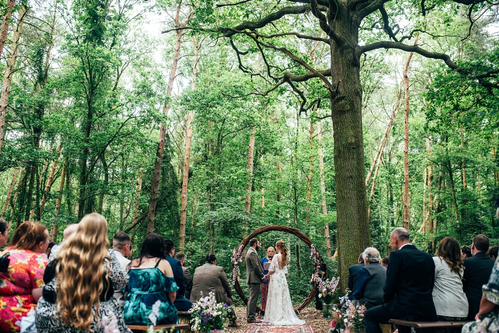 Woodland Summer wedding at Captains Wood Barn Essex Wedding Photographer