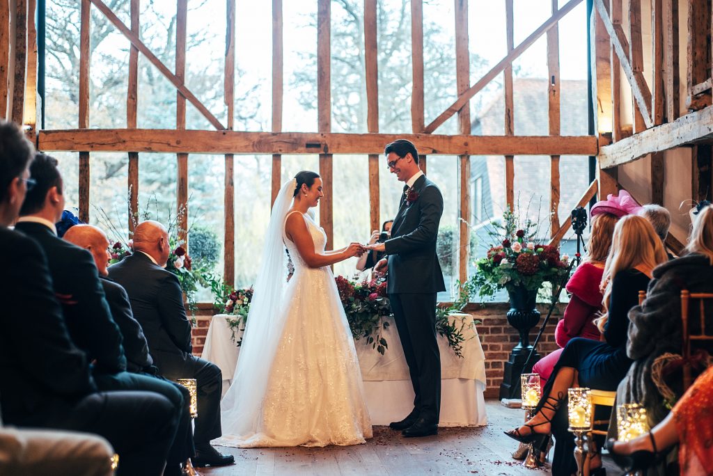 Perfect Christmas wedding at Blake Hall Essex Wedding Photographer