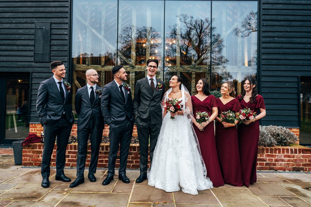 Perfect Christmas wedding at Blake Hall Essex Wedding Photographer
