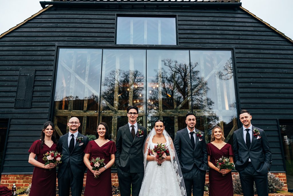 Perfect Christmas wedding at Blake Hall Essex Wedding Photographer